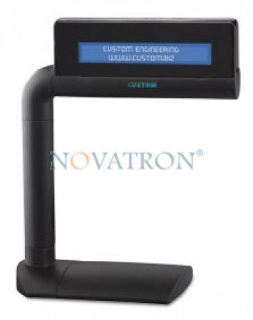 Custom XD Double Tall: Οθόνη Πελάτη διπλής όψης – ψηλή