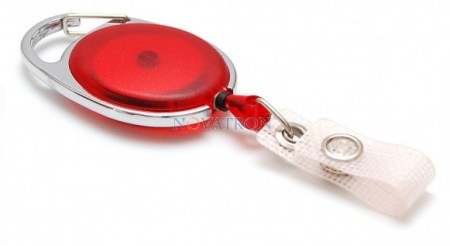 Οβάλ Καρούλι Ζώνης Κόκκινο