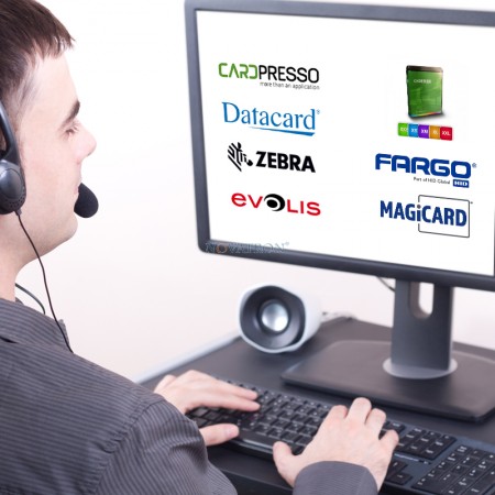 Απομακρυσμένη Εγκατάσταση Eκτυπωτή Πλαστικών Καρτών 