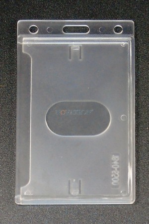 Vertical Rigid Badge Holder