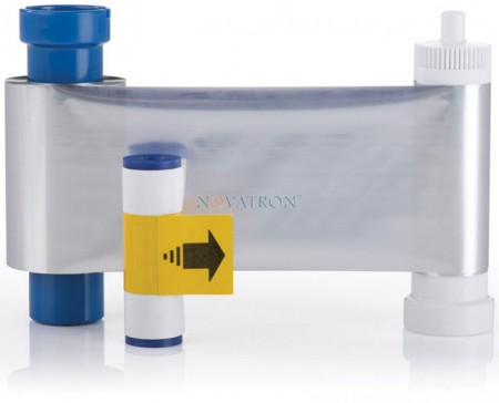 Magicard MA1000K-Siver: Genuine 1000 image silver ribbon for Magicard card printers Pronto, Enduro, RioPro.