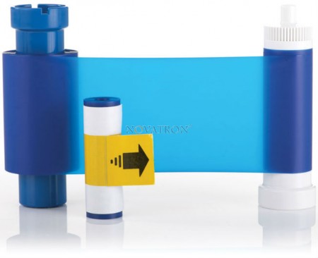Magicard MA1000K-Blue: Genuine 1000 image Blue ribbon for Magicard card printers Pronto, Enduro, RioPro.