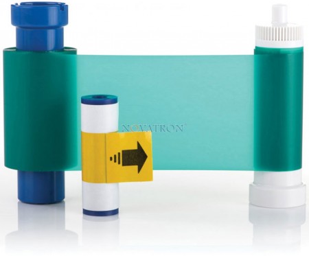 Magicard MA1000K-Green: Genuine 1000 image green ribbon for Magicard card printers Pronto, Enduro, RioPro.