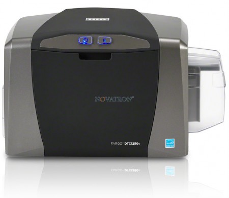 Fargo DTC1250e: Color (single or dual-sided) card printer/encoder