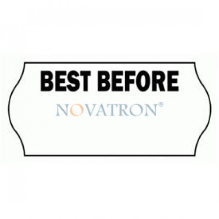 Pre-printed labels 26x12 for handheld labelers