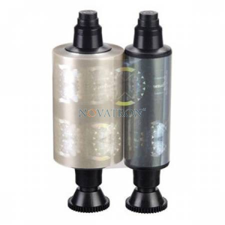 Evolis R4002: Hologram Overlay Varnish Ribbon 350 prints/roll. Compatible with Evolis Pebble, Dualys, Securion and Quantum Printers.