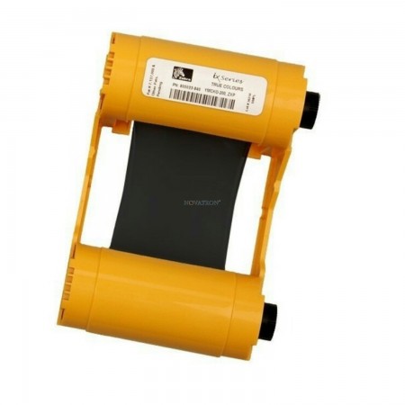 Zebra 800033-801: Black Ribbon 1000 prints/roll. Compatible with Zebra ZXP3 Printer.