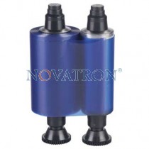 Evolis R2012: Blue Monochrome Ribbon 1000 prints/roll. Compatible with  Pebble, Dualys, Securion and Quantum Printers. 