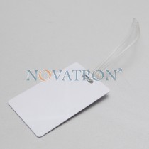 Flexible plastic loop for luggage