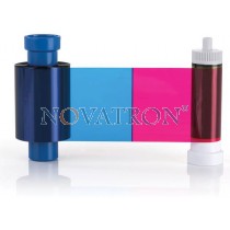 Magicard MA300YMCKO: Genuine 300 image color ribbon with transparent overlay for Magicard card printers Pronto, Enduro, RioPro.