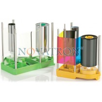 Magicard Prima431/S: Genuine set of color ribbon (YMCK) and retransfer film with capacity of 1000 images for  Magicard Prima4.