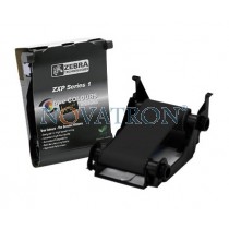 Zebra 800011-101: Black Ribbon 1000 prints/roll. Compatible with Zebra ZXP1 Printers.