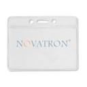 Clear Vinyl Badge Holder (9,2cm x 5,9cm) 