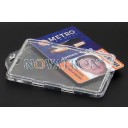 Permanent-Lock Vertical Rigid Badge Holder