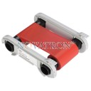 Evolis RCT013NAA: Red Monochrome Ribbon 1000 prints/roll. Compatible with Zenius and Primacy Printers.