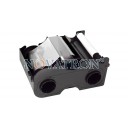 Fargo 45106: White Ribbon 1000 prints/roll. Compatible with Fargo C50 - DTC1000 - DTC1250e - DTC4000 - DTC4250e.