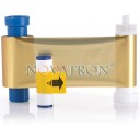 Magicard MA1000K-Gold: 1000 image gold ribbon for Magicard card printers Pronto, Enduro, RioPro