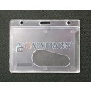 Horizontal Rigid Badge Holder
