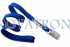 Dark Blue Lanyard with a bulldog clip