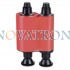 Evolis R2013: Red Monochrome Ribbon 1000 prints/roll. Compatible with Pebble, Dualys, Securion and Quantum Printers. 
