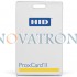 HID ProxCard II (1326): Contactless pre-punched PVC cards (EM4100) 125KHz, clamshell